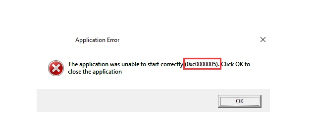 How To Fix ‘0xC0000005’ Error Application Code